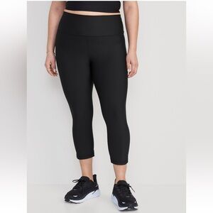 Old Navy High-Waisted PowerSoft Crop Leggings, XL